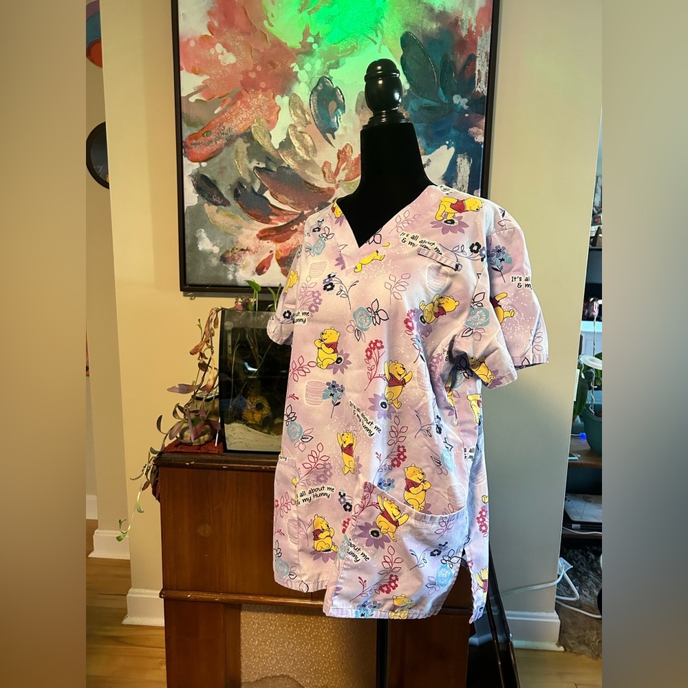Winnie the Pooh Scrub Top